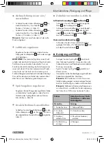 Preview for 11 page of Parkside 96759 Operation And Safety Notes