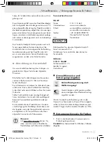 Preview for 13 page of Parkside 96759 Operation And Safety Notes