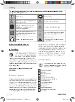 Preview for 16 page of Parkside 96759 Operation And Safety Notes