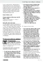 Preview for 15 page of Parkside 96899 Operation And Safety Notes