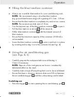 Предварительный просмотр 10 страницы Parkside AIR SANDBLASTING GUN Operation And Safety Notes