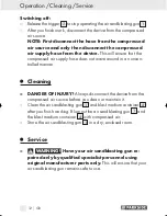 Предварительный просмотр 11 страницы Parkside AIR SANDBLASTING GUN Operation And Safety Notes