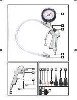 Предварительный просмотр 3 страницы Parkside AIR TOOL SET Operation And Safety Notes