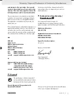 Preview for 9 page of Parkside AIR TOOL SET Operation And Safety Notes