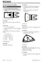 Preview for 12 page of Parkside AMFW 20-Li A1 Translation Of The Original Instructions