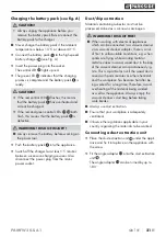 Preview for 25 page of Parkside AMFW 20-Li A1 Translation Of The Original Instructions