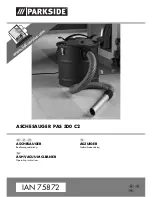 Parkside ASCHESAUGER PAS 500 C2 Operating Instructions Manual preview