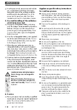 Preview for 10 page of Parkside FAHE 20-Li A1 Translation Of The Original Instructions