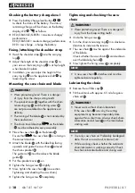 Preview for 14 page of Parkside FAHE 20-Li A1 Translation Of The Original Instructions