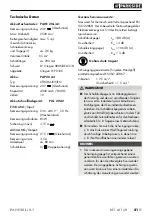 Preview for 45 page of Parkside FAHE 20-Li A1 Translation Of The Original Instructions