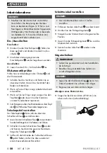 Preview for 54 page of Parkside FAHE 20-Li A1 Translation Of The Original Instructions