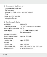 Предварительный просмотр 10 страницы Parkside HG04678 Operation And Safety Notes