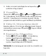 Предварительный просмотр 62 страницы Parkside HG04678 Operation And Safety Notes