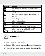 Предварительный просмотр 78 страницы Parkside HG04678 Operation And Safety Notes