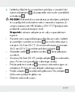 Предварительный просмотр 87 страницы Parkside HG04678 Operation And Safety Notes