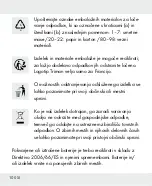 Предварительный просмотр 100 страницы Parkside HG04678 Operation And Safety Notes