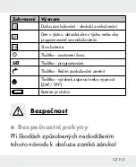 Предварительный просмотр 113 страницы Parkside HG04678 Operation And Safety Notes