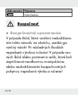 Предварительный просмотр 146 страницы Parkside HG04678 Operation And Safety Notes