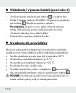 Предварительный просмотр 154 страницы Parkside HG04678 Operation And Safety Notes