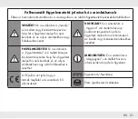 Preview for 21 page of Parkside HG07773A Operation And Safety Notes