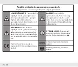 Preview for 70 page of Parkside HG07773A Operation And Safety Notes