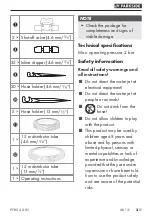 Preview for 6 page of Parkside IAN 360192 2007 Operating Instructions Manual