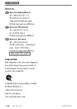 Preview for 23 page of Parkside IAN 360192 2007 Operating Instructions Manual