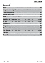 Preview for 54 page of Parkside IAN 360192 2007 Operating Instructions Manual