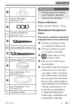 Preview for 56 page of Parkside IAN 360192 2007 Operating Instructions Manual