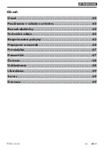 Preview for 64 page of Parkside IAN 360192 2007 Operating Instructions Manual