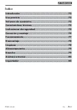 Preview for 74 page of Parkside IAN 360192 2007 Operating Instructions Manual