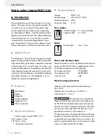 Предварительный просмотр 6 страницы Parkside IAN 93450 Operation And Safety Notes