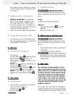 Предварительный просмотр 9 страницы Parkside IAN 93450 Operation And Safety Notes