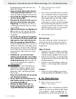 Preview for 20 page of Parkside IAN 96269 Operation And Safety Notes