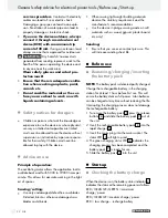 Предварительный просмотр 30 страницы Parkside IAN 96269 Operation And Safety Notes