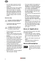 Preview for 6 page of Parkside IDROPULITRICE PHD 150 A1 Translation Of Original Operation Manual