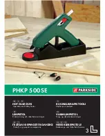 Parkside KH 3011 HOT GLUE GUN Manual preview