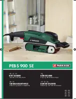 Parkside KH 3020 BELT SANDER Manual preview