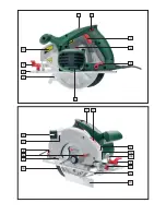 Предварительный просмотр 3 страницы Parkside KH 3026 CIRCULAR SAW Operation And Safety Notes