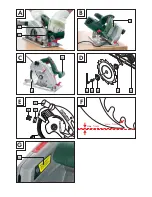 Предварительный просмотр 4 страницы Parkside KH 3026 CIRCULAR SAW Operation And Safety Notes