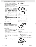 Preview for 10 page of Parkside KH 3027 MULTI-FUNCTION TOOL Operation And Safety Notes