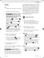 Preview for 11 page of Parkside KH 3027 MULTI-FUNCTION TOOL Operation And Safety Notes