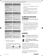 Preview for 11 page of Parkside KH 3032 BELT SANDER 600 WATT Operation And Safety Notes