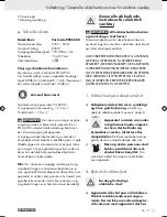 Preview for 36 page of Parkside KH 3032 BELT SANDER 600 WATT Operation And Safety Notes