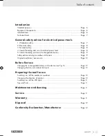 Preview for 4 page of Parkside KH 3036 LITHIUM ION CORDLESS SCREWDRIVER Operation And Safety Notes