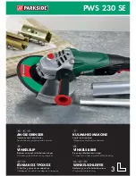 Preview for 1 page of Parkside KH 3039 ANGLE GRINDER Manual