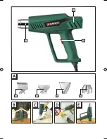 Предварительный просмотр 3 страницы Parkside KH 3040 HEAT GUN Operation And Safety Notes