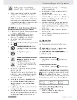 Preview for 8 page of Parkside KH 3043 HEAT GUN Manual