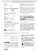 Preview for 6 page of Parkside KH 3044 LITHIUM-ION CORDLESS DRILL Manual