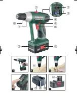 Предварительный просмотр 3 страницы Parkside KH 3101 2 SPEED RECHARGEABLE ELECTRIC DRILL... Manual